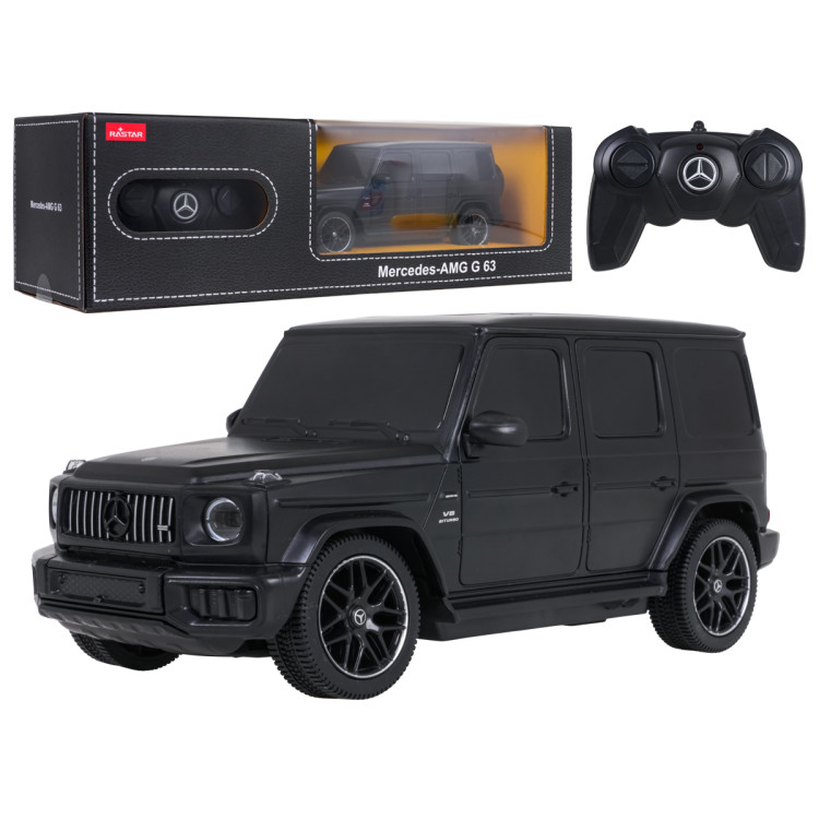 Auto na diaľkové ovládanie 1:24 Mercedes AMG G63 čierne RASTAR